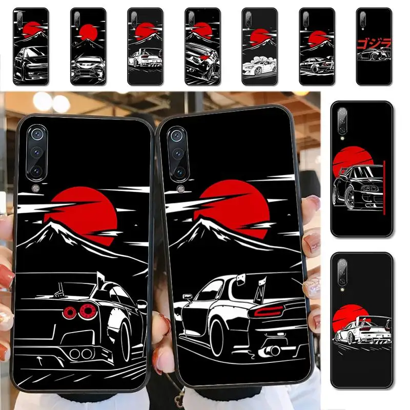 

Japan JDM Sports Cars Phone Case for Xiaomi mi 5 6 8 9 10 lite pro SE Mix 2s 3 F1 Max2 3