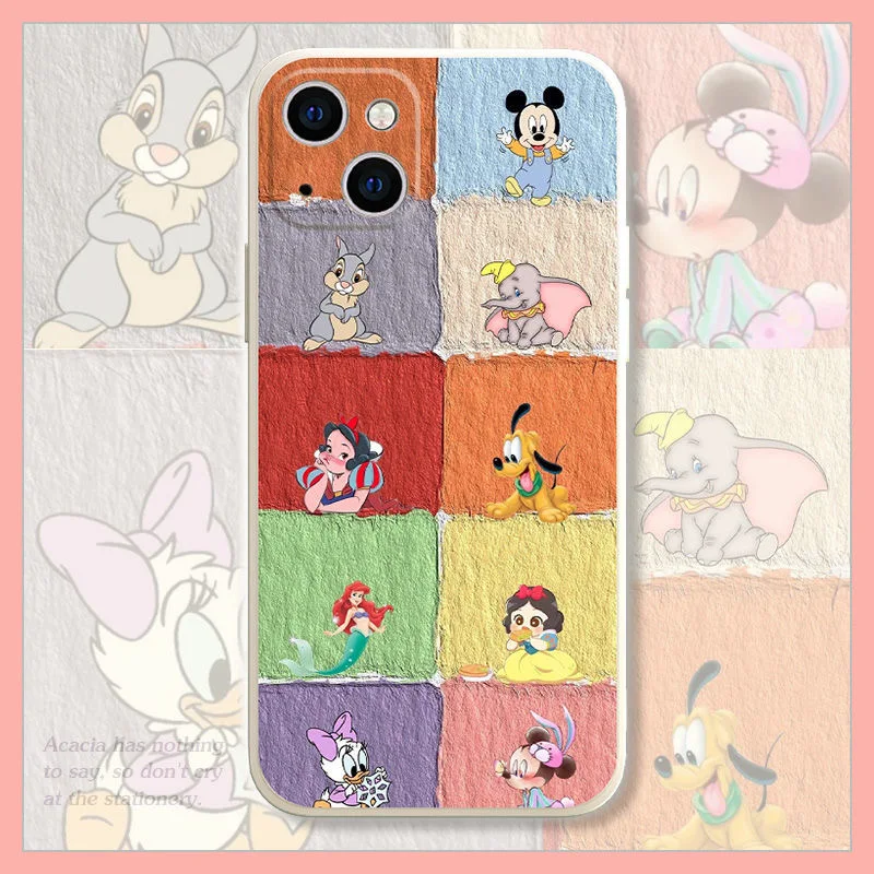 

Disney Snow White Phone Case For Iphone 11 12 13 14 Pro Max X Xs Xr 7 8 Plus SE 2020 Cartoon Cute Soft glue