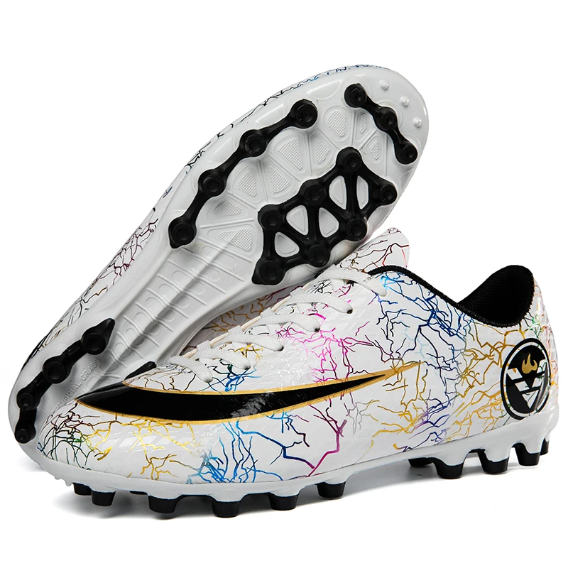 SENAGE Quality Soccer Shoes Unisex TF/FG Non-Slip Training Football Shoes Comfortable Kids Football Athletic Shoes Men Sneakers