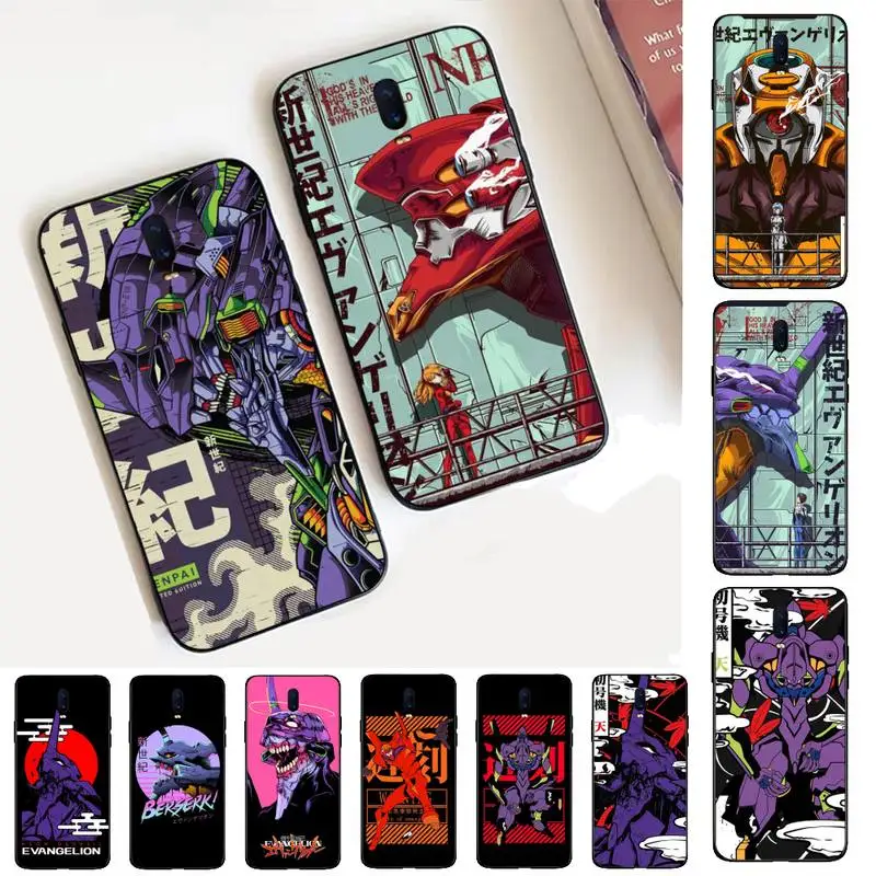 

BANDAI Neon Genesis Evangelion EVA Phone Case for Vivo Y91C Y11 17 19 17 67 81 Oppo A9 2020 Realme c3