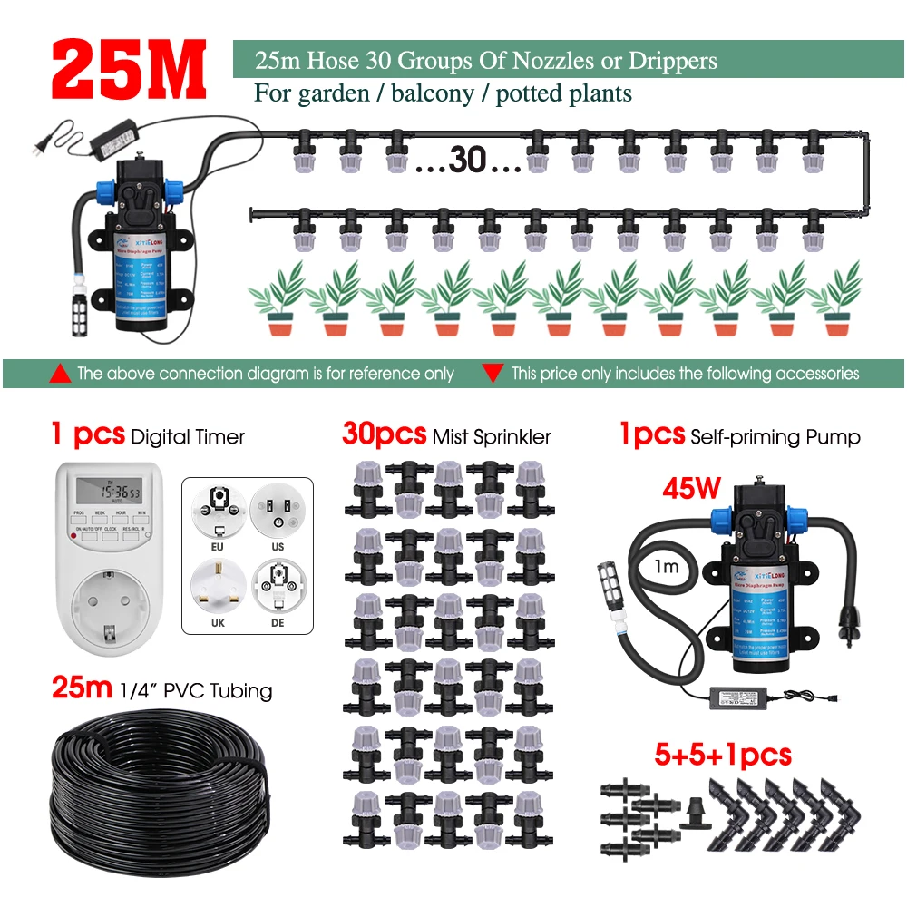 

MUCIAKIE Программируемый насос для тумана 5-50 м