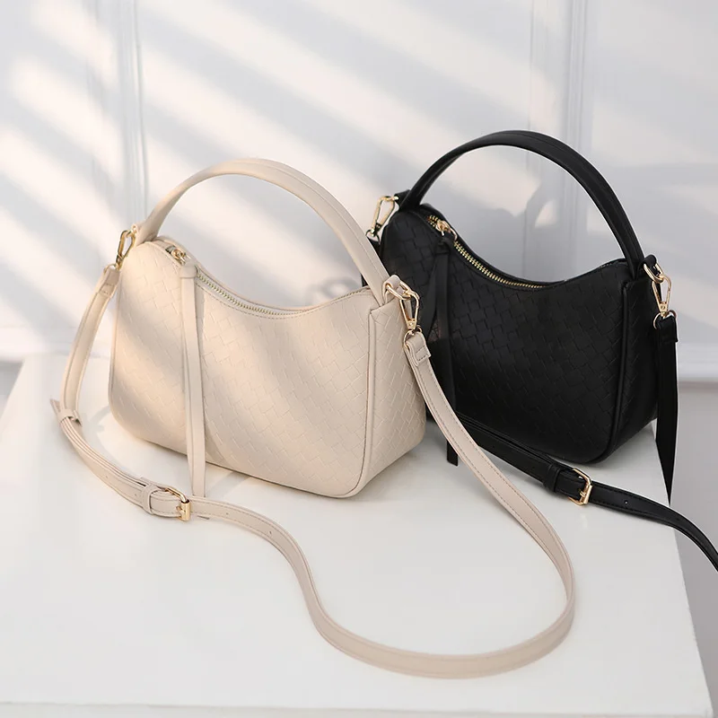 

PU Shoulder Messenger Bag Women Causal Luxury Senior Handbags and Purse Female Designer Hobos Bag Small Brand Crossbody Bags