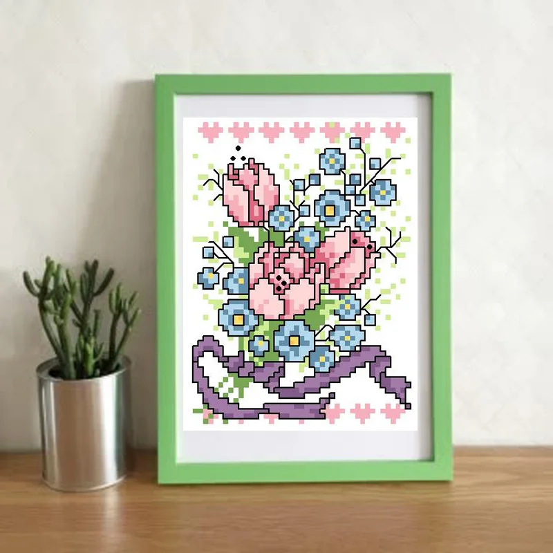 

HC827 DIY Home Decoration Fun Needlework Craft Counted Cross Stitch Kit Embroidery Floss 14CT 18CT Stich Packages Paiting Gift