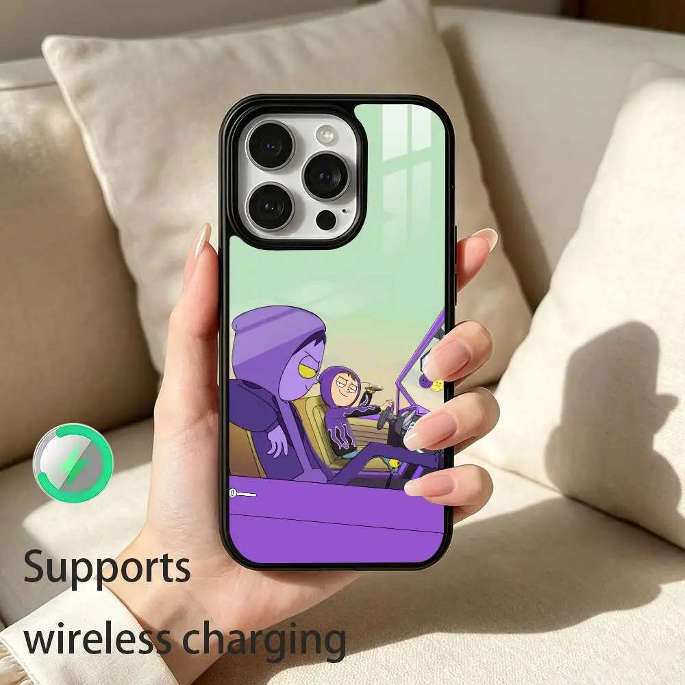 Чехол для телефона Tha Supreme-e Rapper-r T-Thasup для iPhone 12, 13, 14, 15, 16, 17 Pro Max Plus с поддержкой беспроводной зарядки. (art.: 3920dcff41b00) - 3920dcff41b00