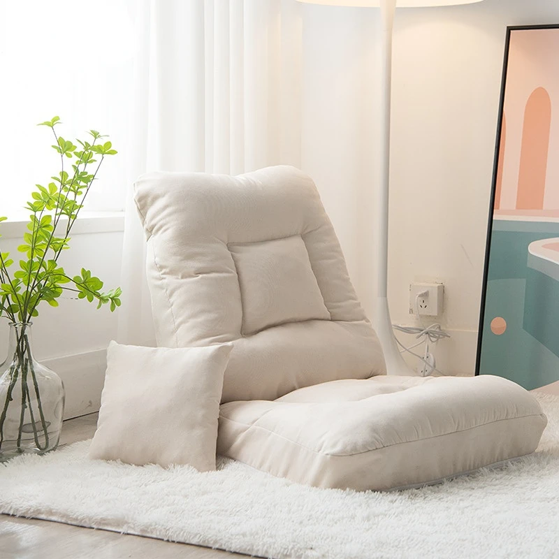 

Lazy Person Tatami Single Bedroom Sofa Living Room Balcony Folding Dormitory Single Flooring Armchair Rocking Chair Furniture