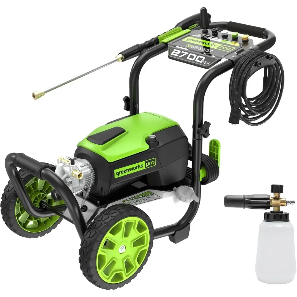 Мойка высокого давления 2700 PSI (2 3 GPM Max) с пенной пушкой-достаточно мощная чтобы