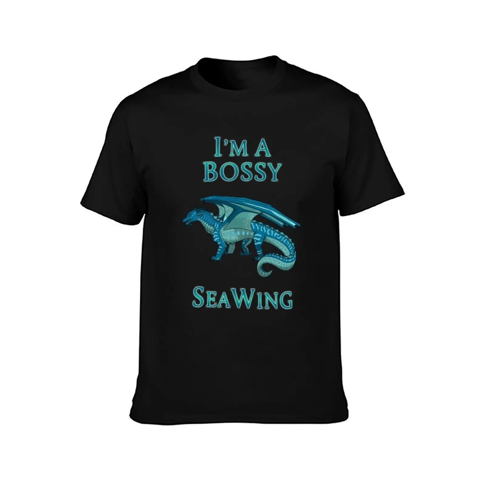 Фото Футболка I'm a Bossy SeaWing, модная простая повседневная футболка №2