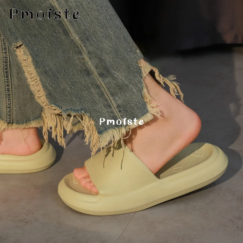 Women's Slippers Summer Cute Breathable Lightweight EVA Slipper 2023 Trends Soft Comfortable Non-slip Shoes for Home