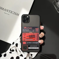 fashion trends label phone case for iphone 13 12 11 pro max x xs max xr se2 6 6s 7 8 plus case protection shell back cover bags