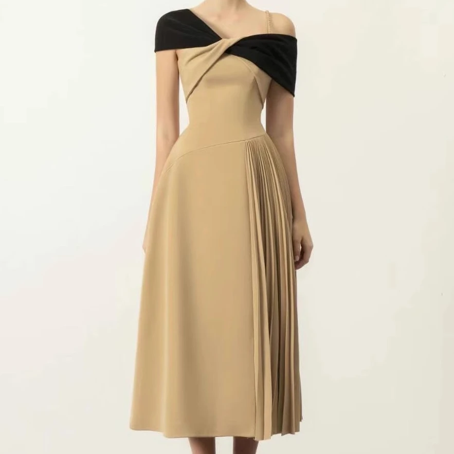 Женское платье цвета хаки облегающее винтажное вечернее элегантная женская