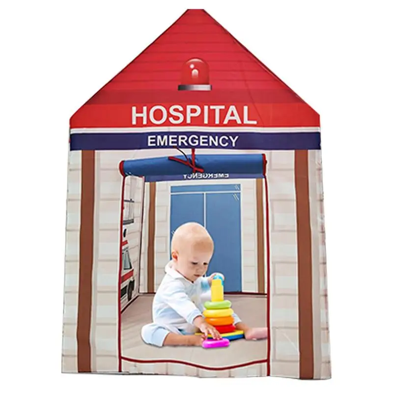 

Play Tent Folding Indoor Tent For Kids With 2 Mesh Windows Kids Playhouse Kids Indoor Play Equipment Game Room For Families Back