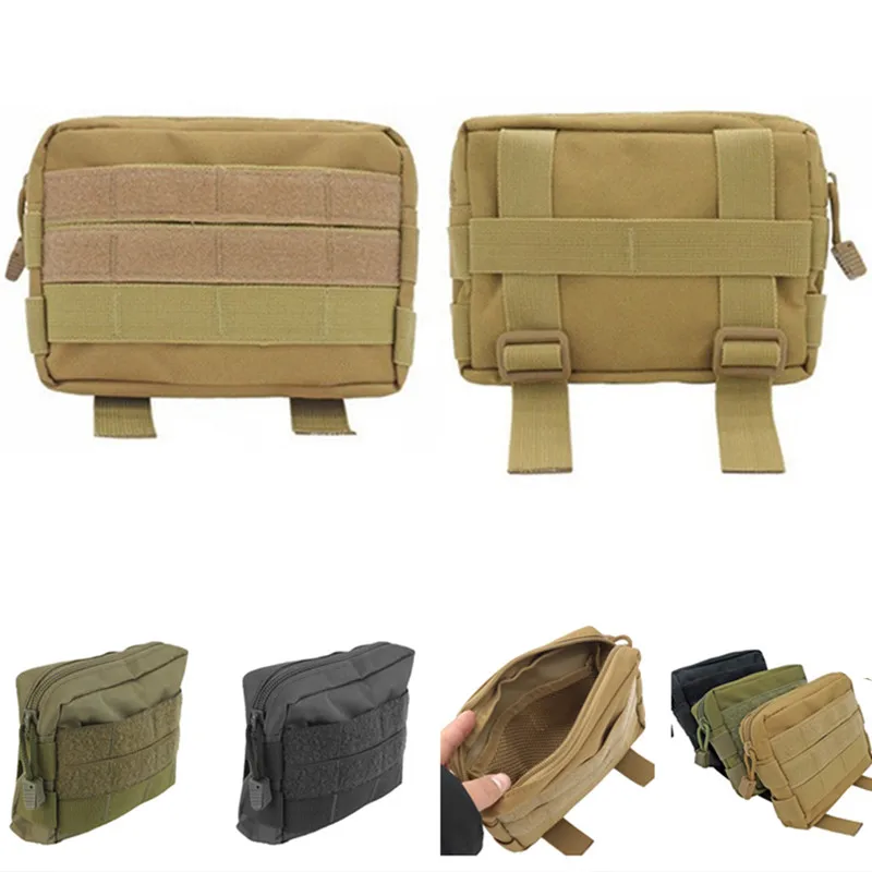 

Military Tactical Waist Bag Outdoor Camping Climbing Wallet Purse Fanny Backpack Phone Bag Nylon Molle Hunting Waist Belt Pouch