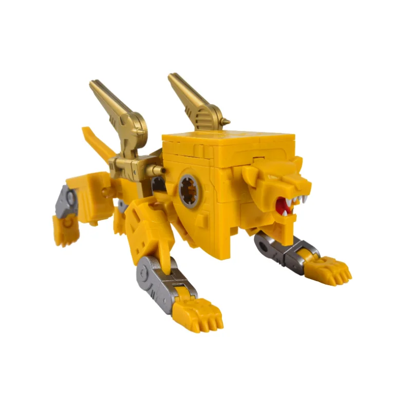 

In Stock OX ReMix11 1：1 Tape Lion Steeljaw action figure Toy