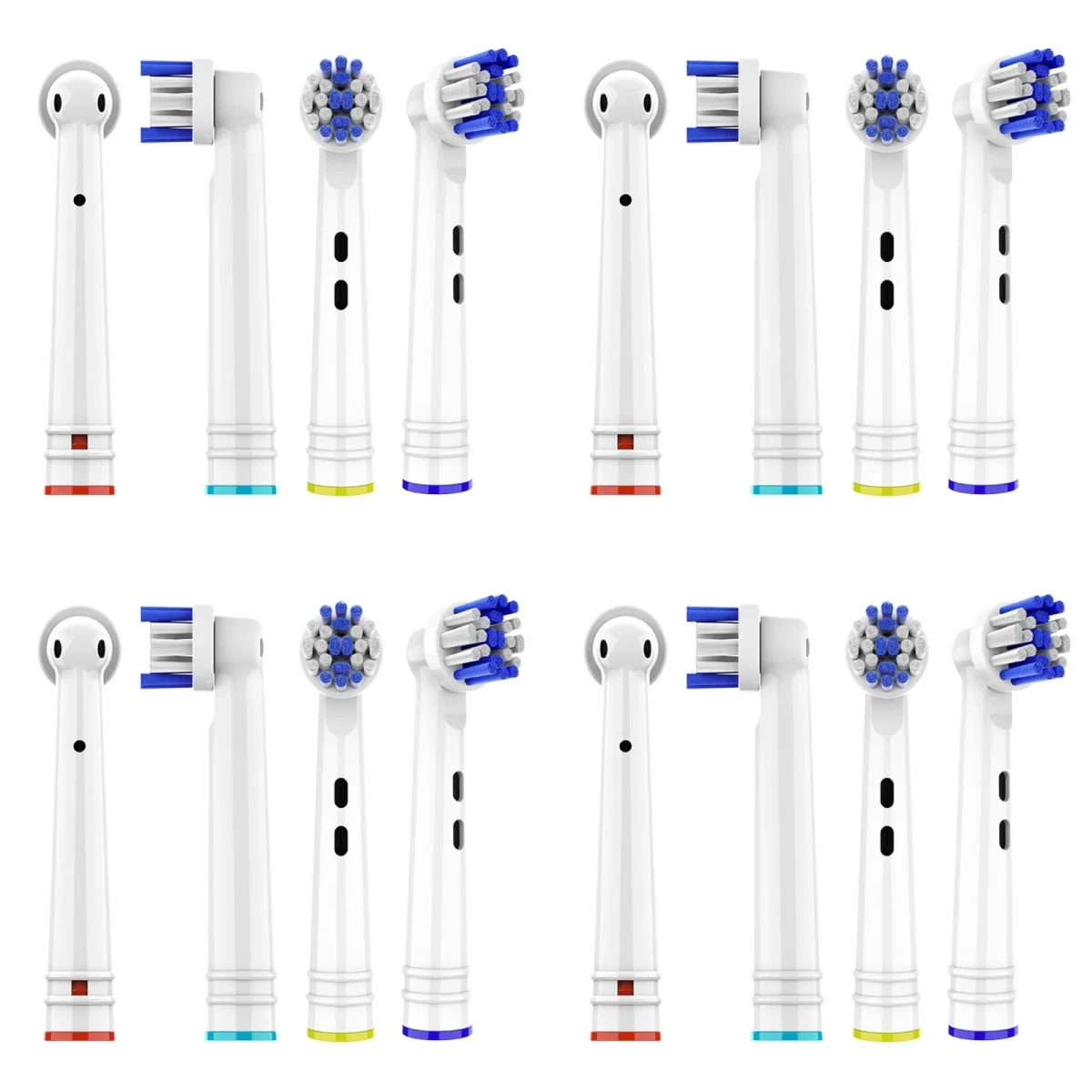 4/8/12/16/20 шт., сменные насадки для зубной щётки Oral B Braun 4/8/12/16/20 шт., сменные насадки для зубной щётки Oral B Braun