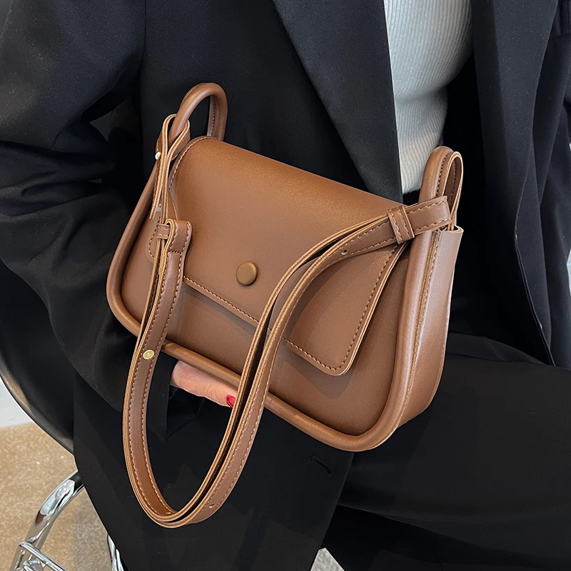 

2022 Модные Весенние маленькие простые сумки через плечо из искусственной кожи, женские дизайнерские сумки, роскошная брендовая сумка через ...