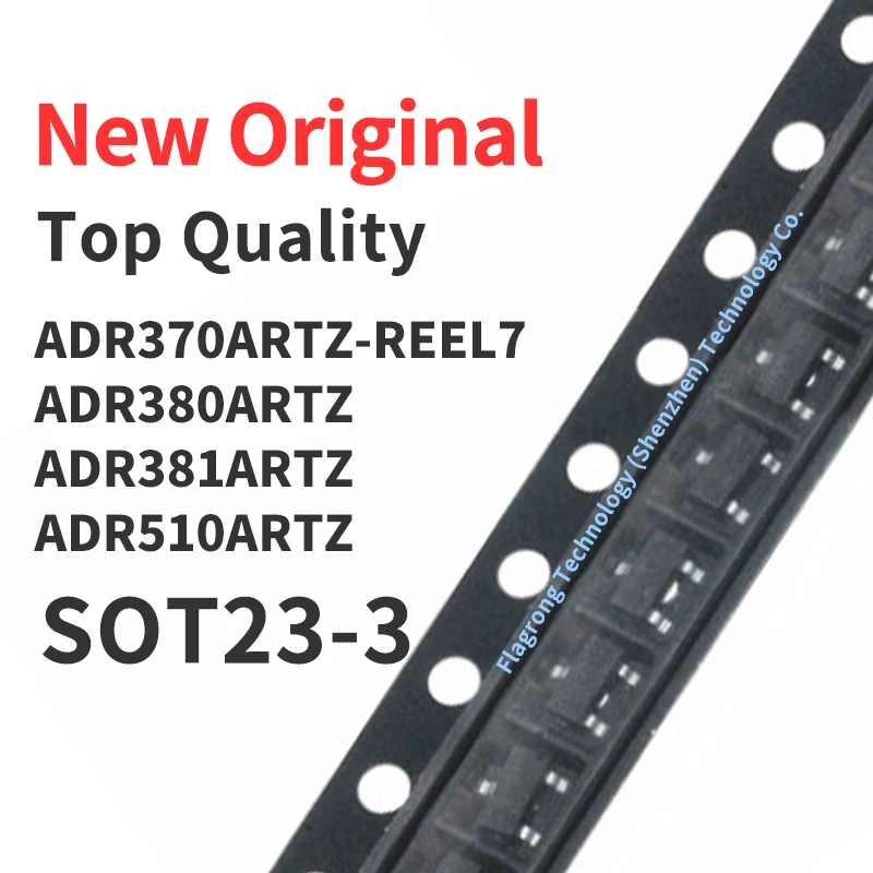 10 Pieces ADR370ARTZ-REEL7 ADR380ARTZ ADR381ARTZ ADR510ARTZ-REEL7 Silkscreen L26 R2D R3A RAA SOT23-3 Chip IC New Original