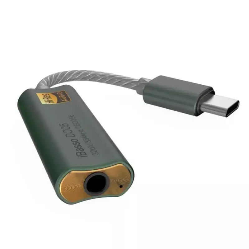 Новый ibasso DC05 Type-C до 3 5 мм усилитель для наушников USB DAC HiFi HiRes кабель адаптер