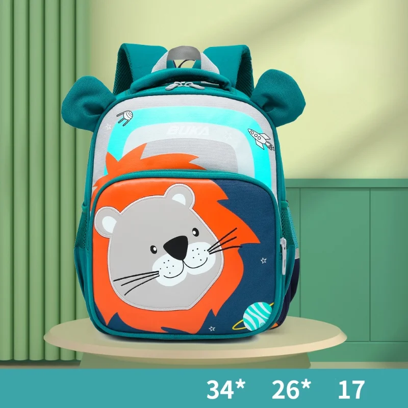 Cute Girls Rabbit Boys Lion Small Schoolbags In Kindergarten New Children Cartoon Animal Backpacks Baby Fashion Snack Bag Hot