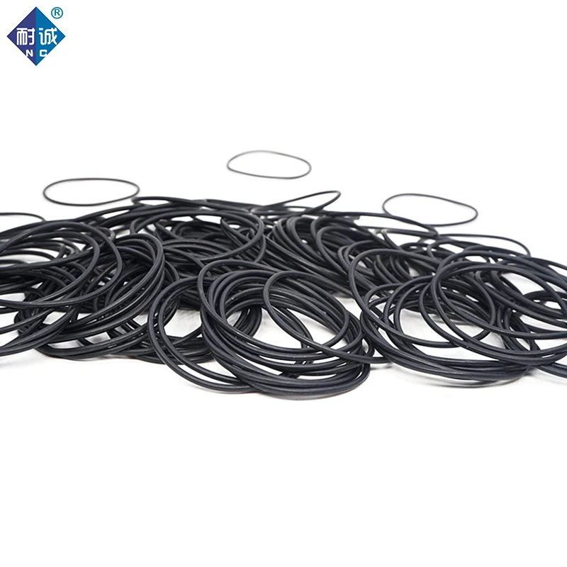 OD4-50 NBR O Ring Seal Gasket Thickness CS1.5mm Oil and Wear Resistant Automobile Petrol Nitrile Rubber O-Ring Waterproof Black