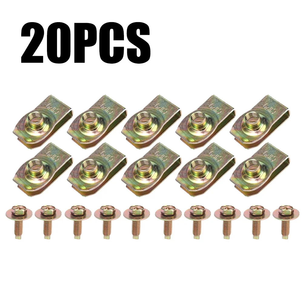 

Саморезы Крепежные детали Болты кузова автомобиля U-образный зажим M6 Крышка двигателя Брызговик Бампер Вкладыш крыла Крепеж Заклепка Винт