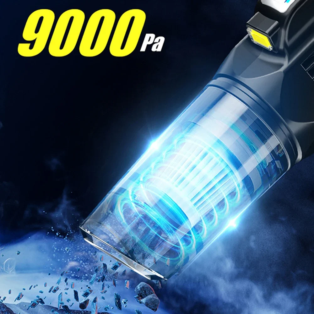 Беспроводной пылесос для дома и автомобиля Мощное всасывание небольшой ручной