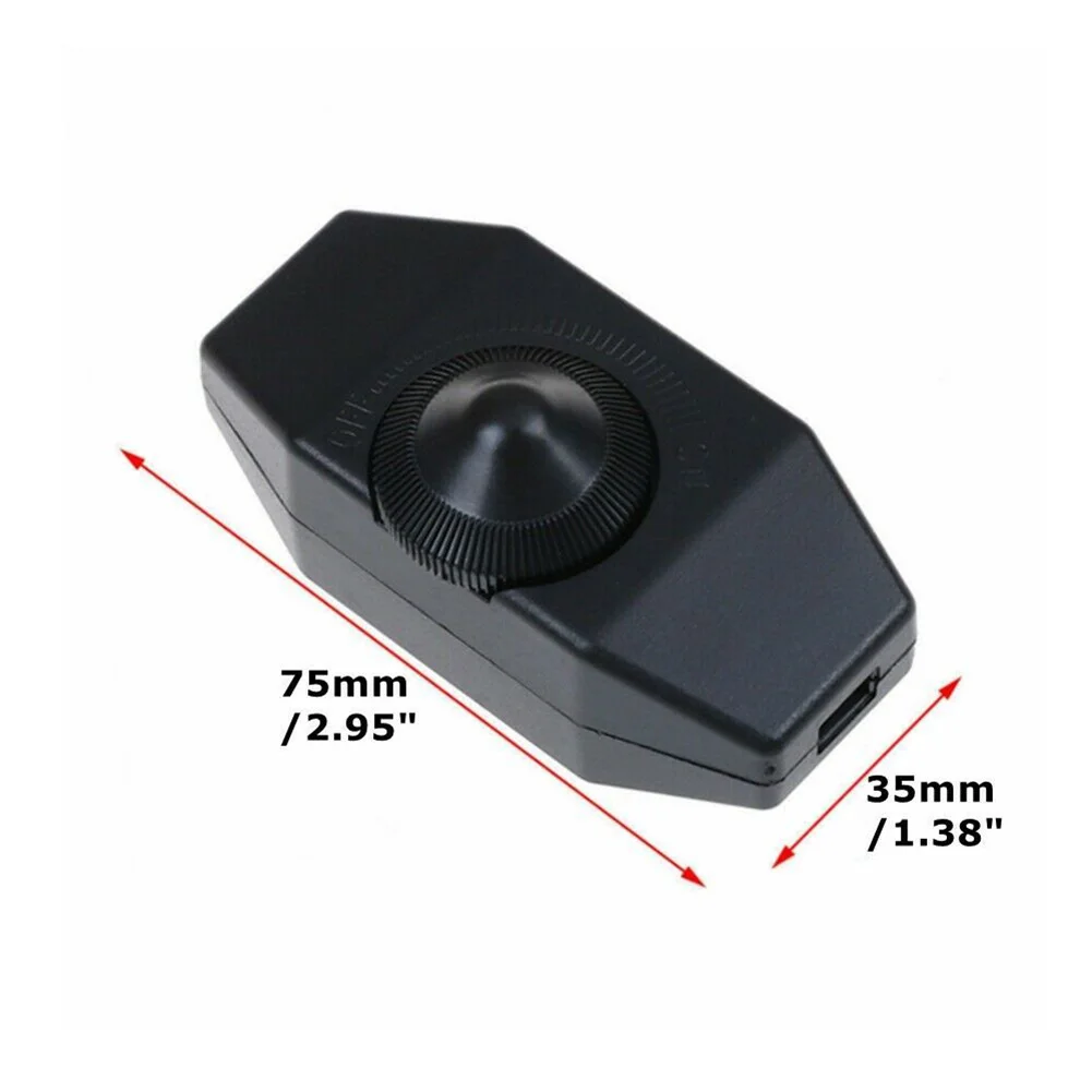 

2Pcs Dimmer Switch 904 AC 220V 1A Manual Knob Floor Table Lamp In Line 15-60W Home Use Adjustable Controller Knob Switch