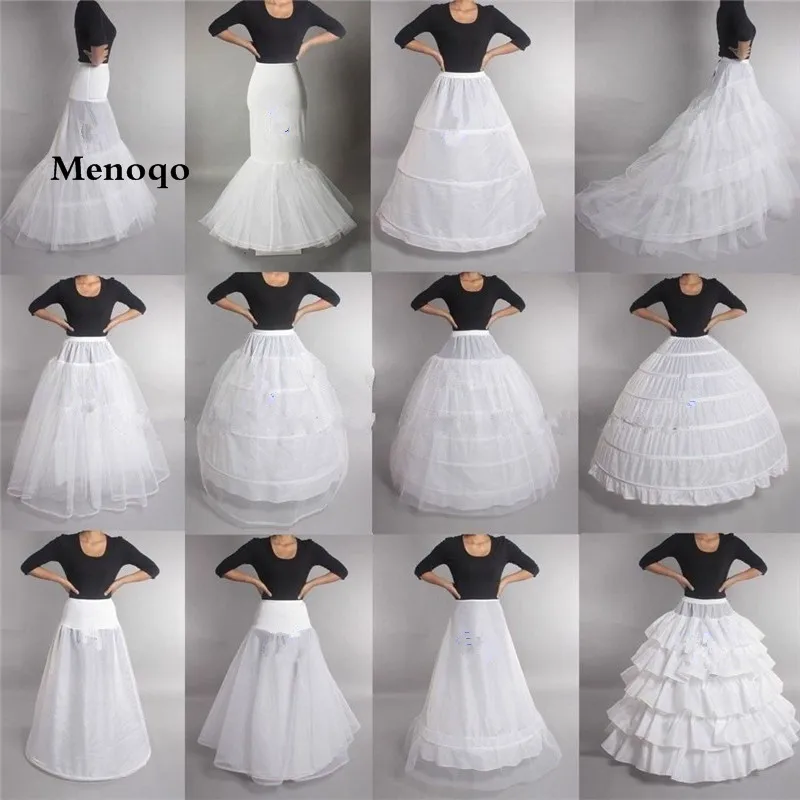 

Wedding petticoat Bridal Petticoat Crinoline Slip Underskirt Bridal Dress Hoop Vintage Slips jupon 2022 jupon
