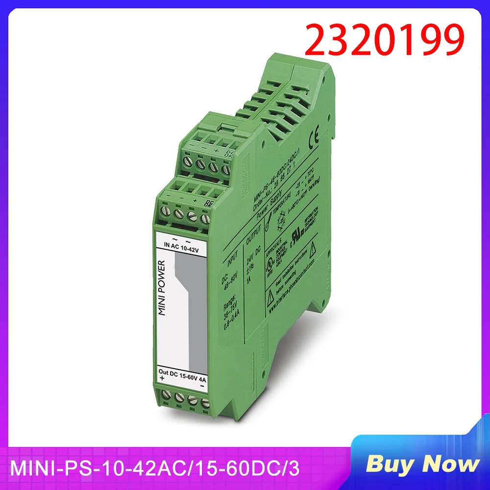

New MINI-PS-10-42AC/15-60DC/3 For Phoenix Power Module 2320199
