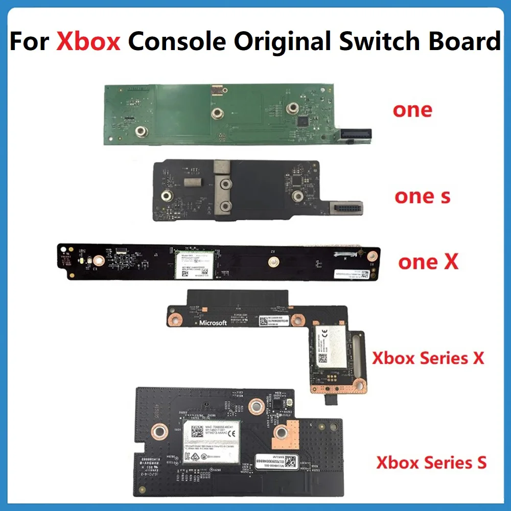 Original For Xbox Power Switch Board ON/OFF Button For Xbox One S Xbox Series X/S XSS XSX Console On OFF Board Game Part No New