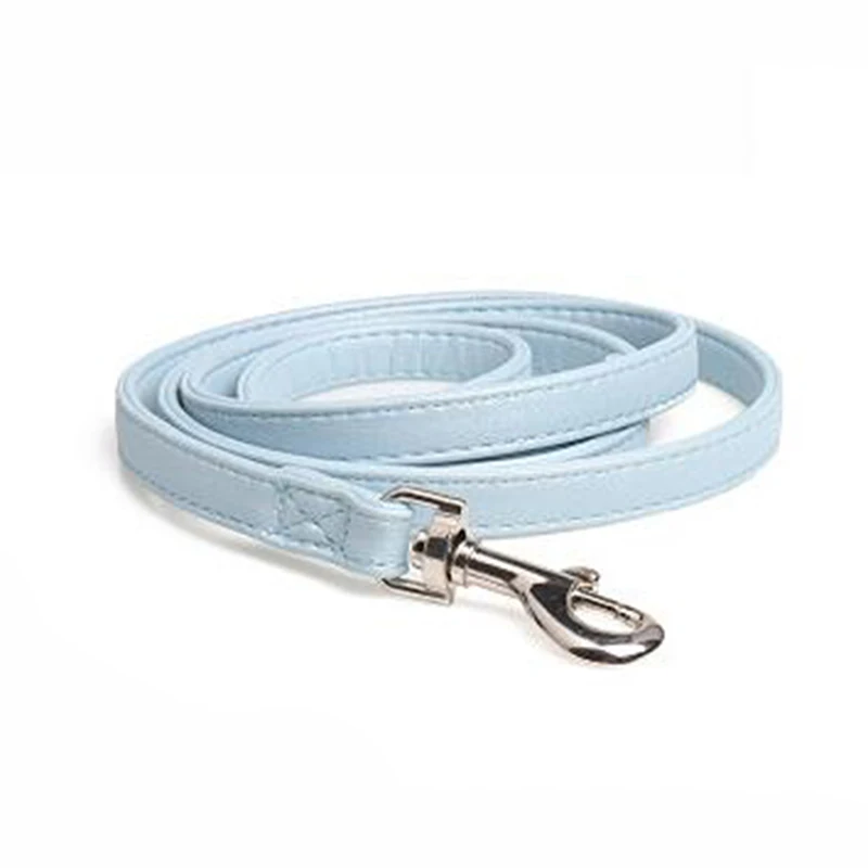 

4-футовый кожаный поводок для собак, поводок для чихуахуа, бульдога, маленьких собак, поводок, поводок, ошейник для домашних животных