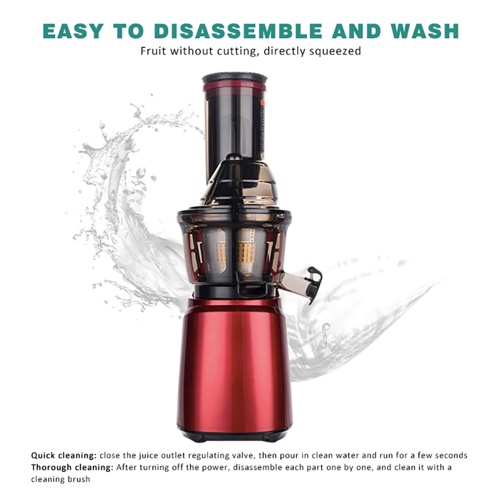 Лучшая Бесшумная Коммерческая пластиковая Вертикальная соковыжималка