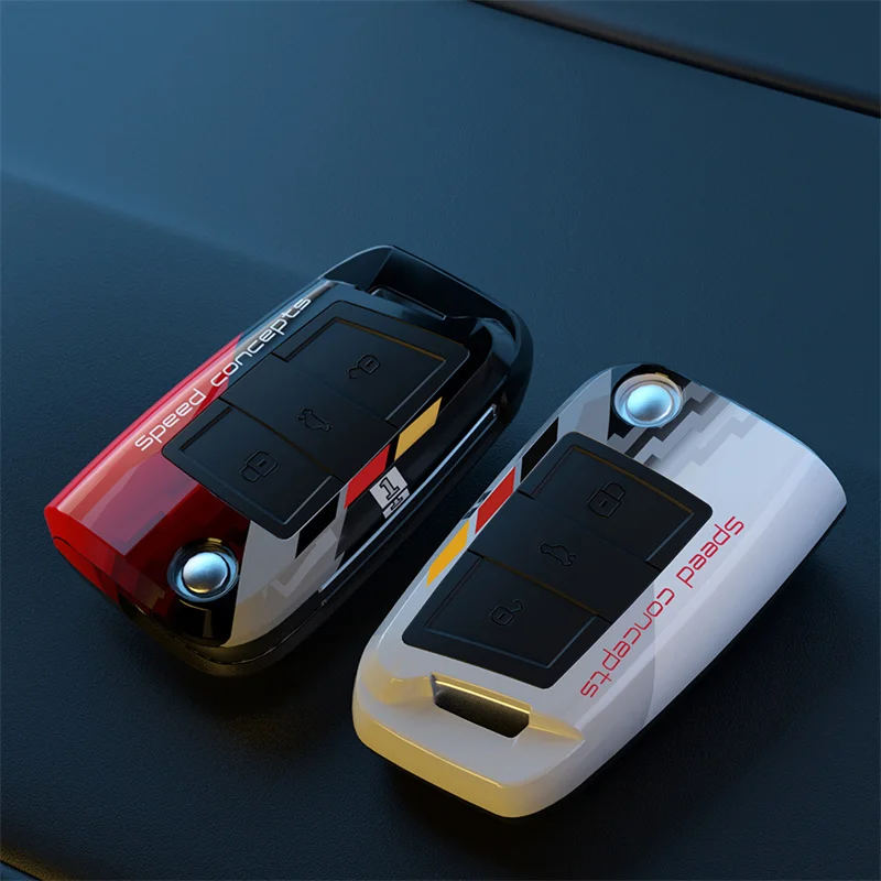 

Car Key Case Cover For Volkswagen VW Golf 7 gti mk7 r Touran Skoda Octavia 3 Superb Karoq Kodiaq Seat Leon mk3 Ateca Accessories