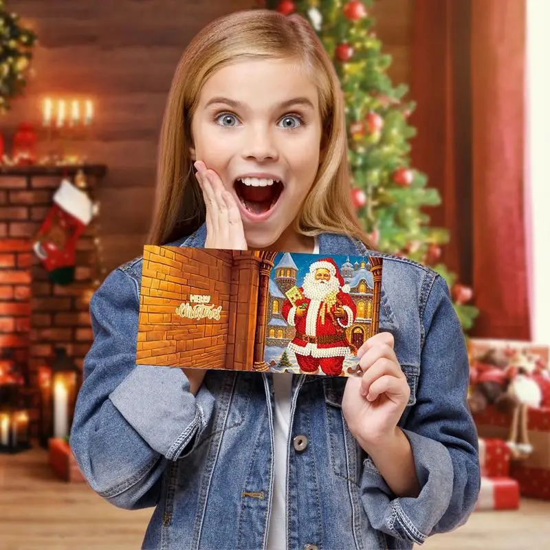 Художественные рождественские открытки Сделай Сам Набор для рукоделия