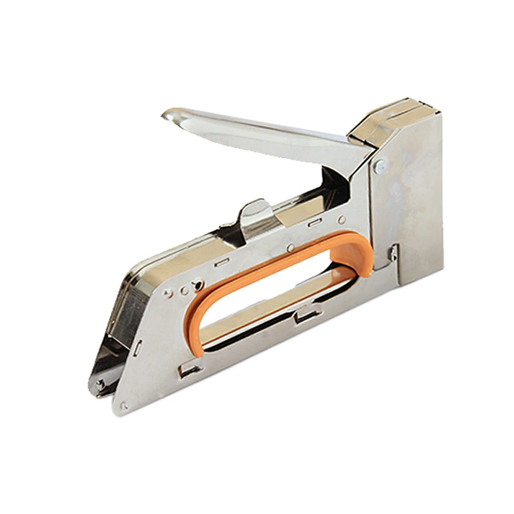 

1008F Manual Nail Stapler U Nail Easy-squeeze Mechanism Staple Tool for Wood Furniture Household Use