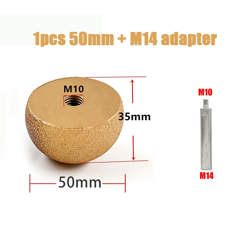 

Новая Алмазная круглая Шлифовальная головка, абразивные инструменты для внутренней дуговой шлифовки камней, Гравировальный инструмент, головки, грибные головки