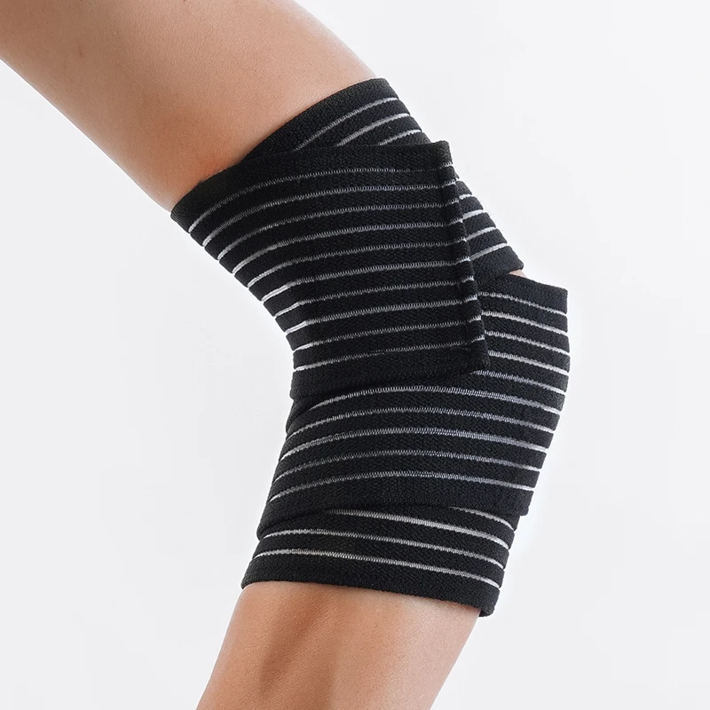 Sfit Cotton Elastic Bandage For Wrist Calf Elbow Leg Ankle Protector Knee Support Band Sport Tape Fitness Safety Outdoor Sports