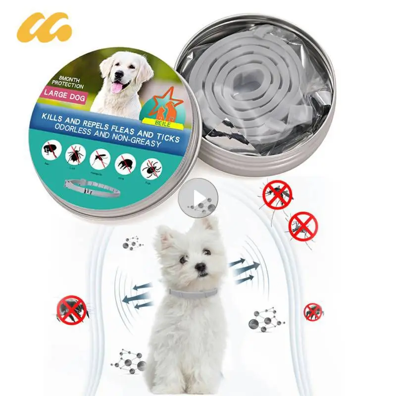 

Ожерелье для домашних животных с защитой от блох, 38/70 см