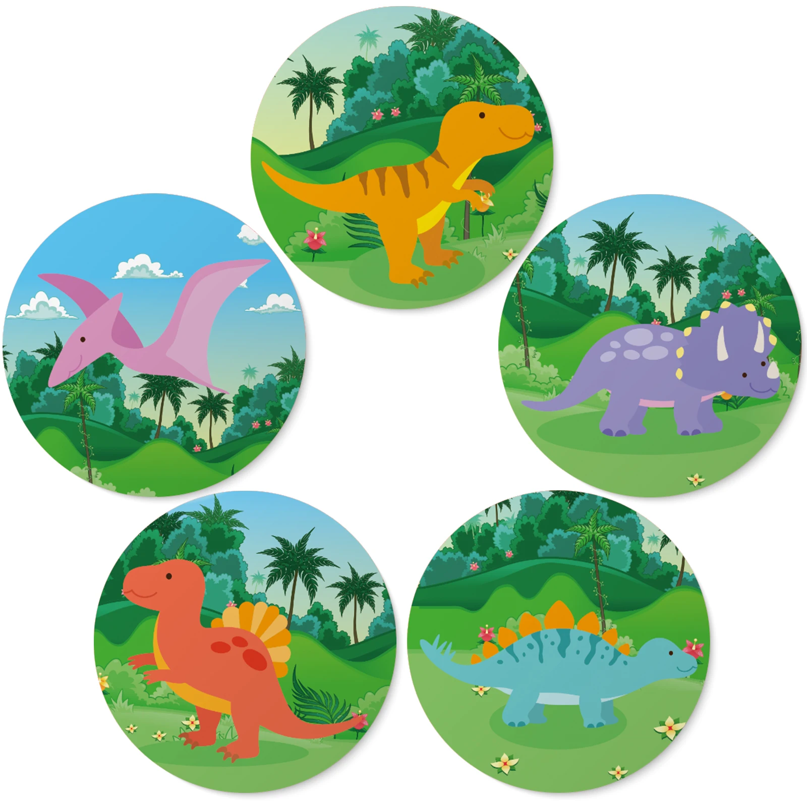 

5Pcs Potty Training Sticker Color Changing Stickers for Girls Boys Jungle Animal Toddler Potty Training Seat Toilet Sticker