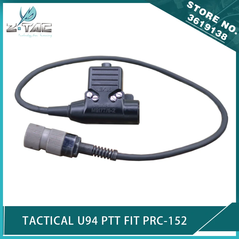 

Tactical Airsoft ZPeltor U 94 Headset PTT Fit PRC-152 Walkie-Talkie G:2 MILITARY VERSION for For TCA FCS PRC-148 PRC 152 Radio