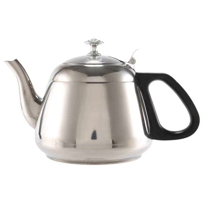 

Stainless Steel Kettle Flat Bottom Water Bottle Household Cookware Suitable For Induction Cooker 1200ML