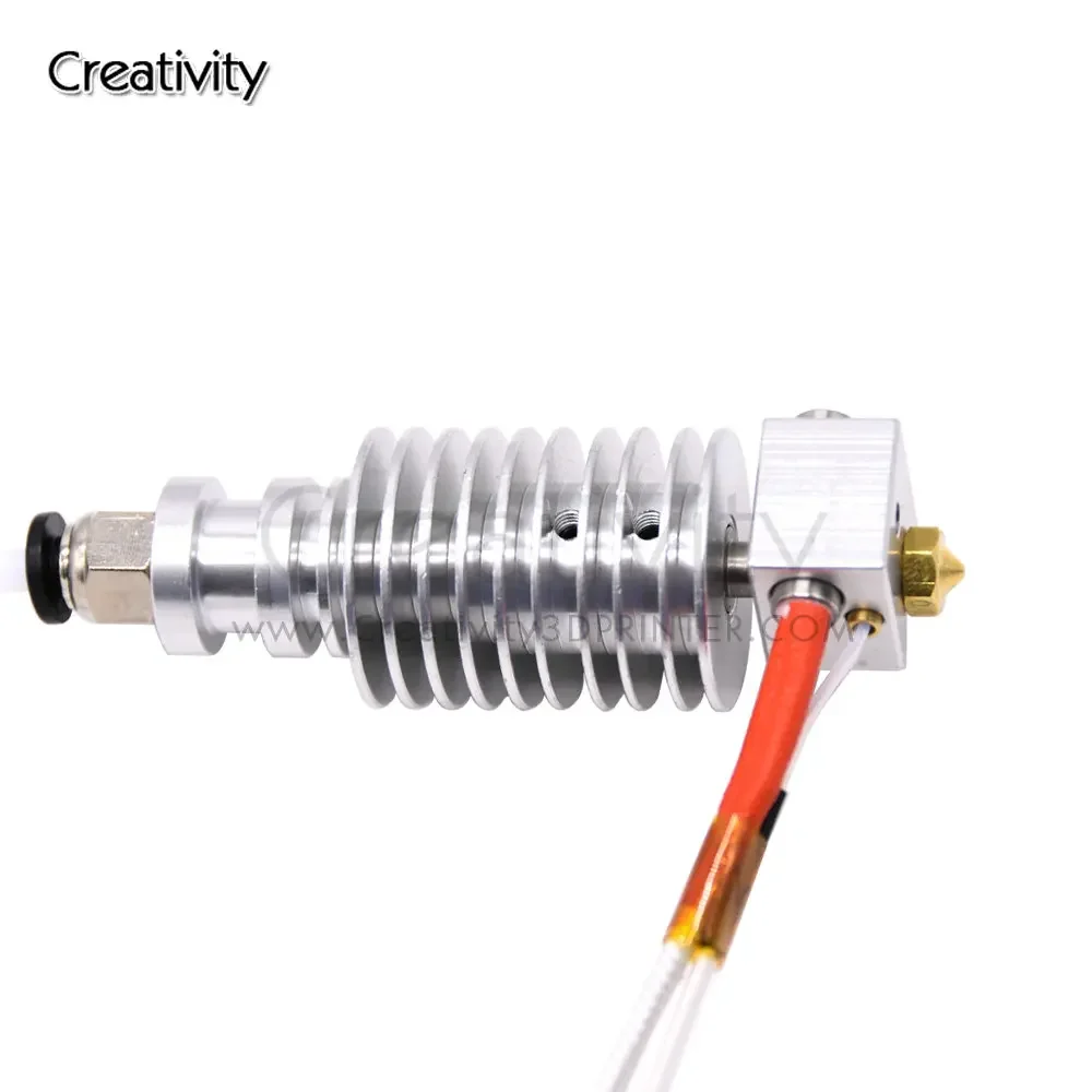 3d-принтер V5 Hotend Kit Extruder 0 4 мм V6 Сопло 12 В 24 Нагреватель Bowden J-head для 3d-принтера Mega Chiron