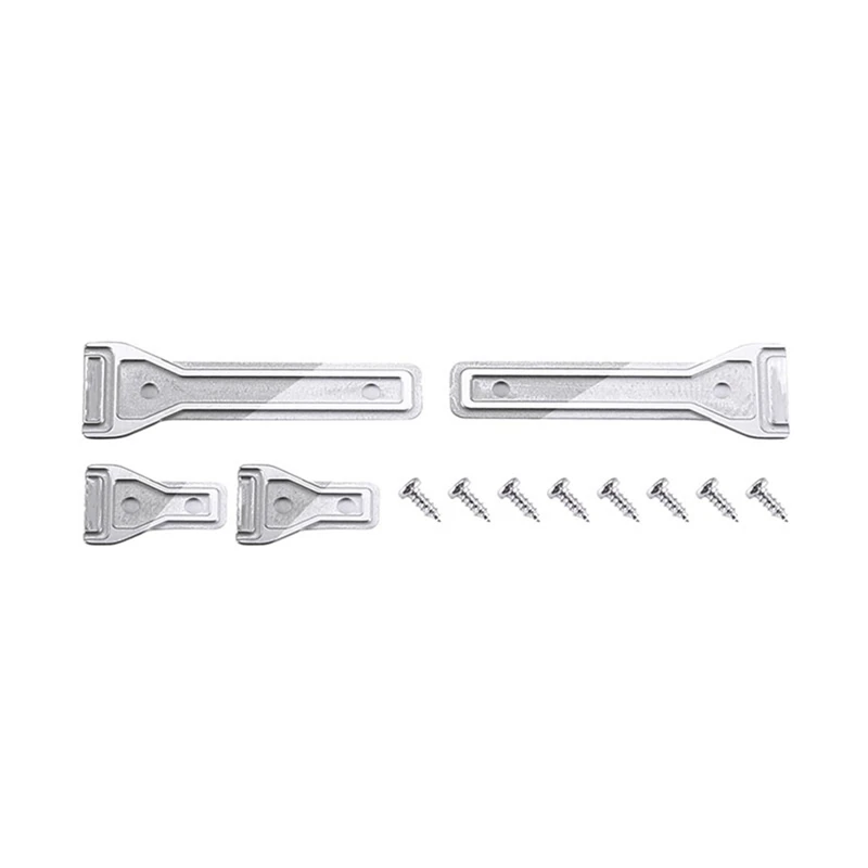 

Дверной шарнир в сборе для Traxxas TRX4 2021 Ford Bronco 1/10 RC Cawler, запчасти для модернизации автомобиля, аксессуары-Серебристый