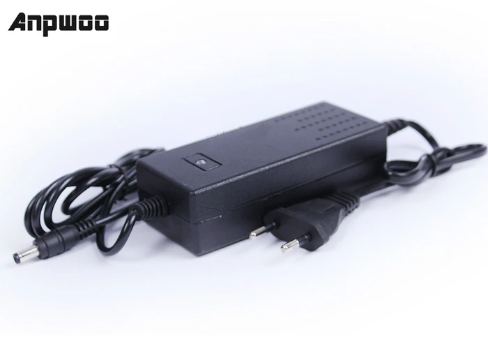 

ANPWOO EU US Cord Optional 12V 5A 60W Power Adapter for CCTV Camera Power Supply Charger for Security System