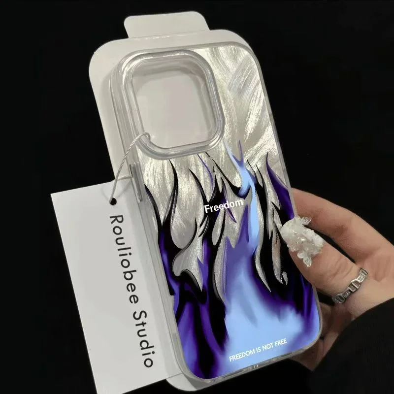Модный чехол Fire Flame для Xiaomi Redmi Note 12 11 10 13 14 Pro Plus 4G 5G 14C 13C 11S 10S 12S 4G с посеребренной твердой задней крышкой (art.: 3920cb6080d3f) - 3920cb6080d3f