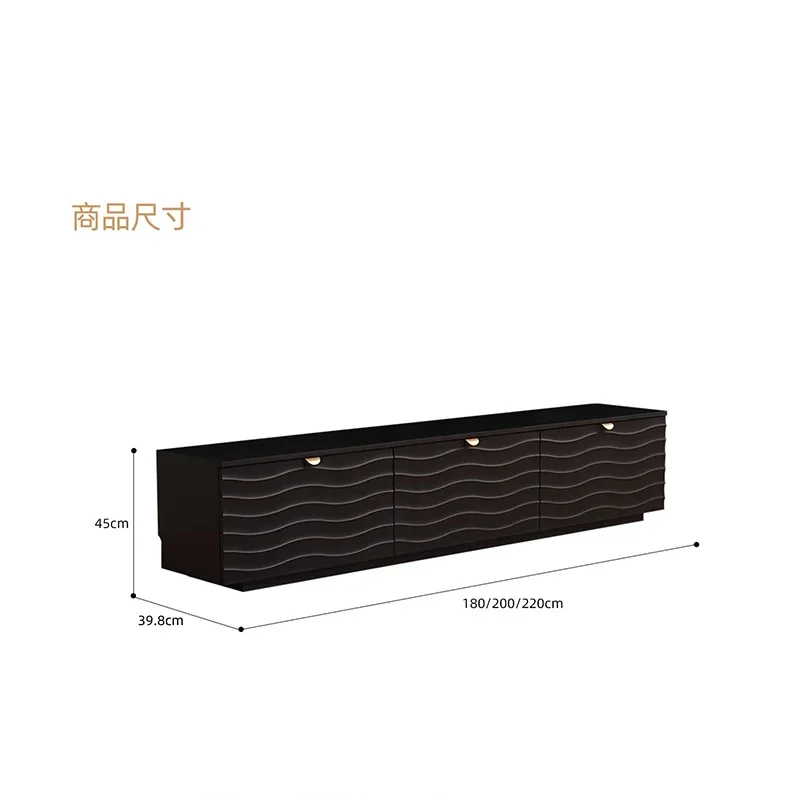 Итальянский дизайн подставки для телевизора украшение шкафа развлекательный