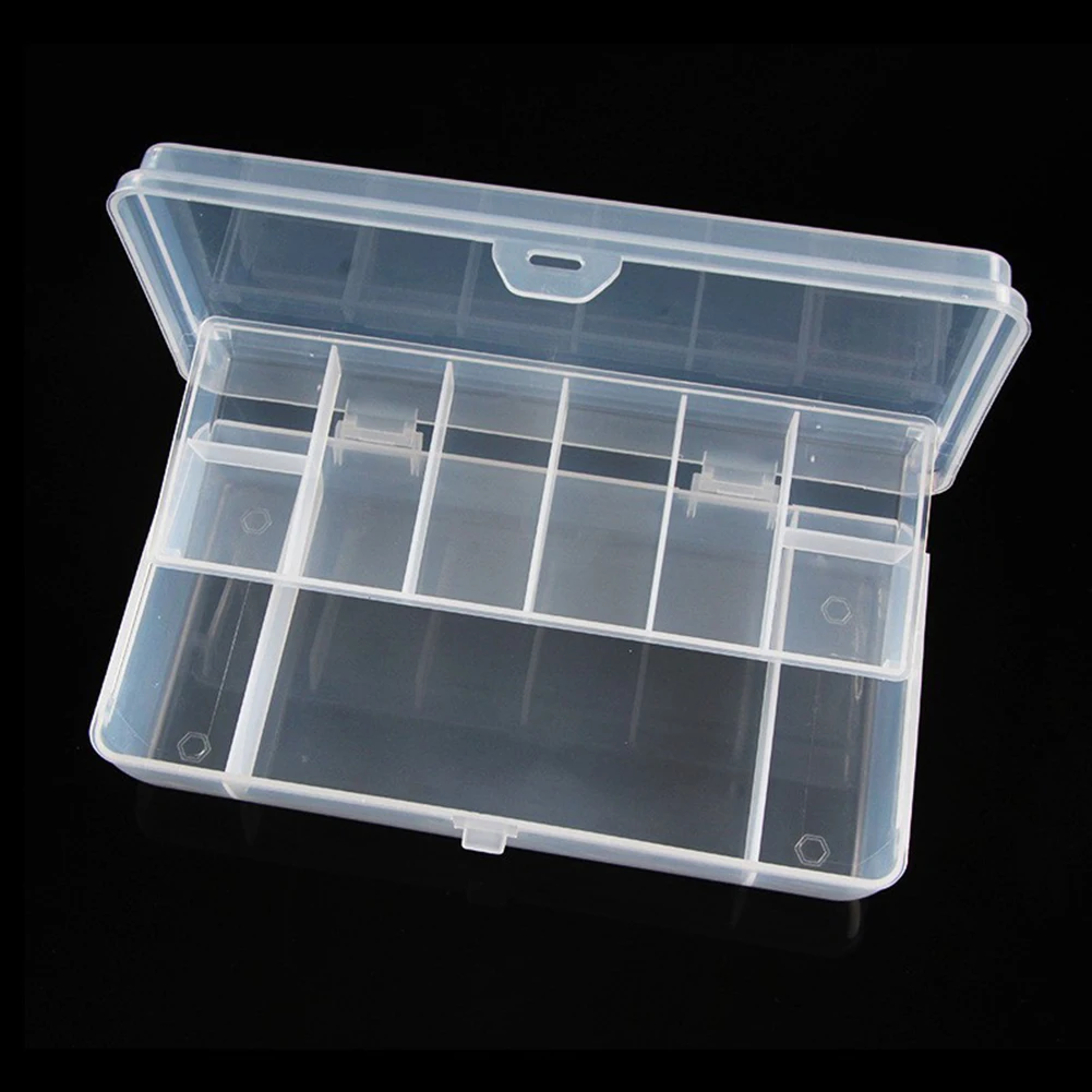

11 Compartments Fishing Tackle Box Double Layer Lure Hook Storage Organizer Container Case Fishing Accessories