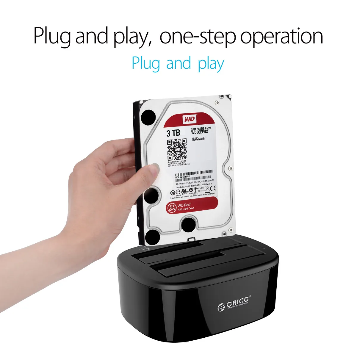 ORICO 6228US3 hard disk box 3.5 inch USB3.0 mobile SATA serial port notebook desktop computer external |