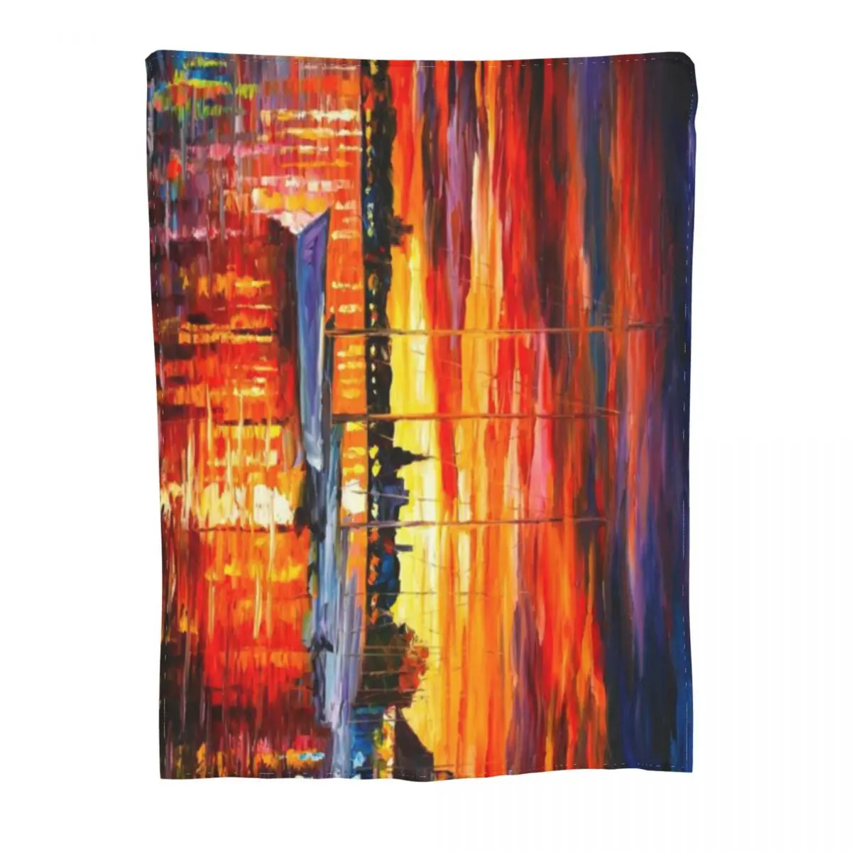 HELSINKI — SAILBOATS AT YACHT CLUB Ультрамягкое одеяло из микрофлиса Leonid Afremov