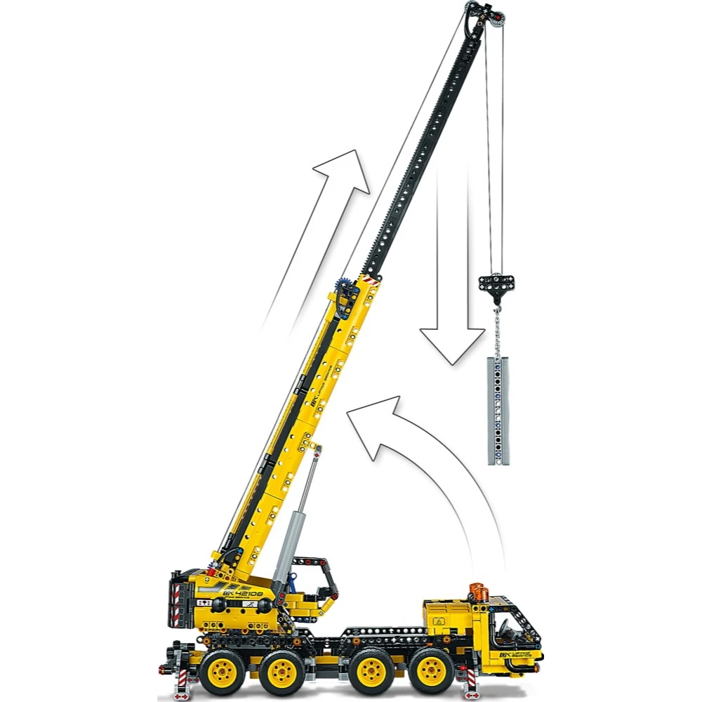Конструктор LEGO Technic (Техник) 42108 Передвижной Кран 10+ | Игрушки и хобби