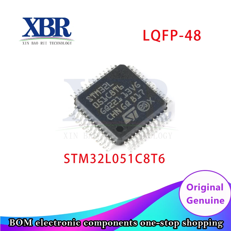 

1 Piece STM32L051C8T6 LQFP-48 New and original 100% quality
